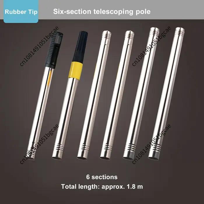 Perches télescopiques légères pour rouleaux à peinture