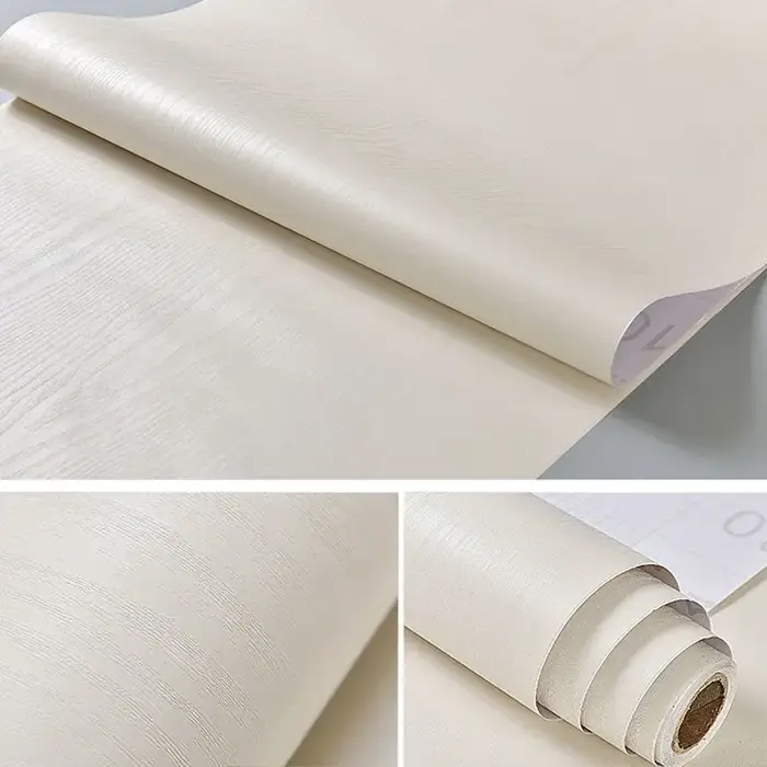 Papier peint auto-adhésif imperméable en PVC