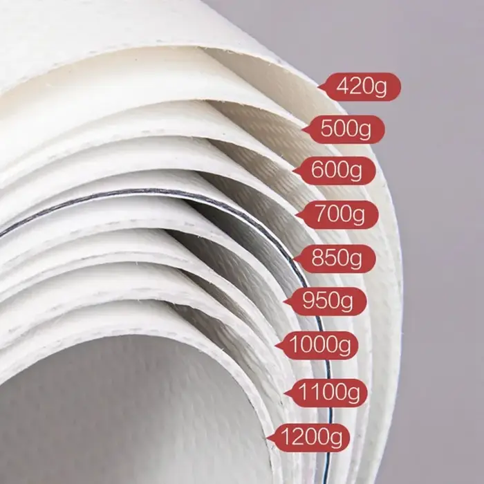420~1000g/ ㎡ Bâche en PVC robuste