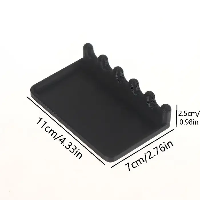 Support de pinceaux portable avec plateau anti-goutte