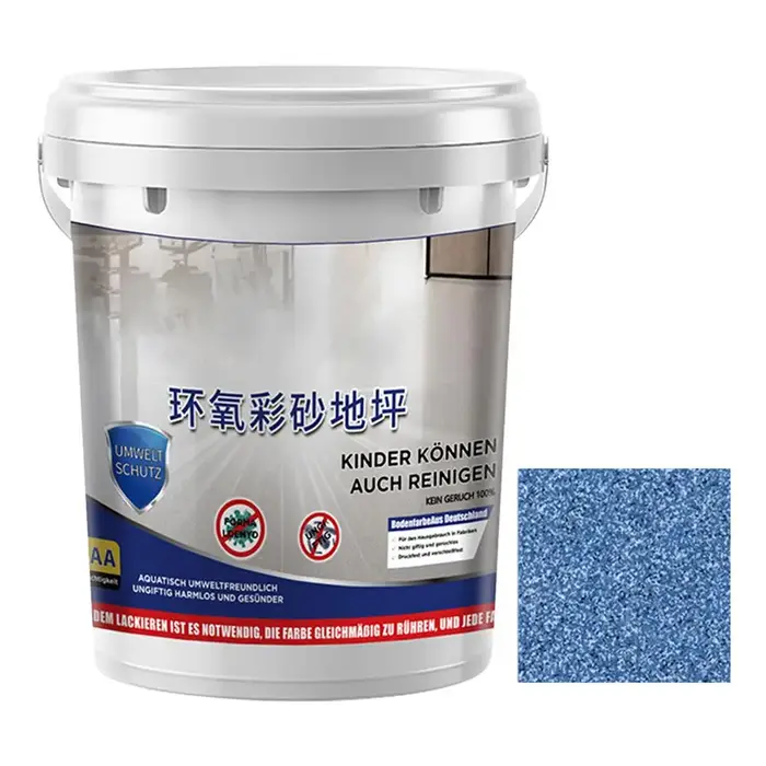 Peinture époxy pour sols, imperméable, résistante aux taches, séchage rapide, pour garage, construct