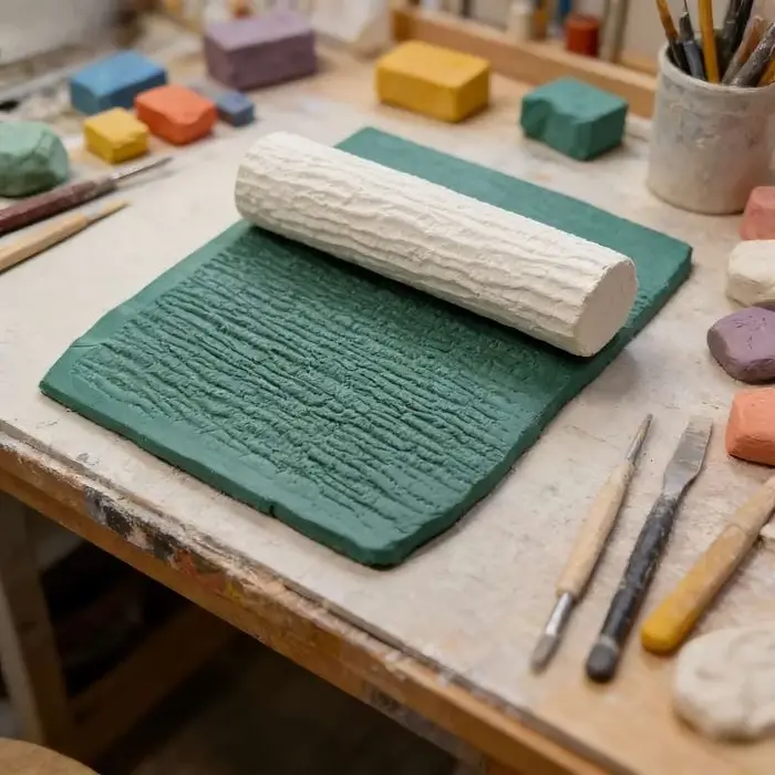 Rouleau de gaufrage à texture d'écorce