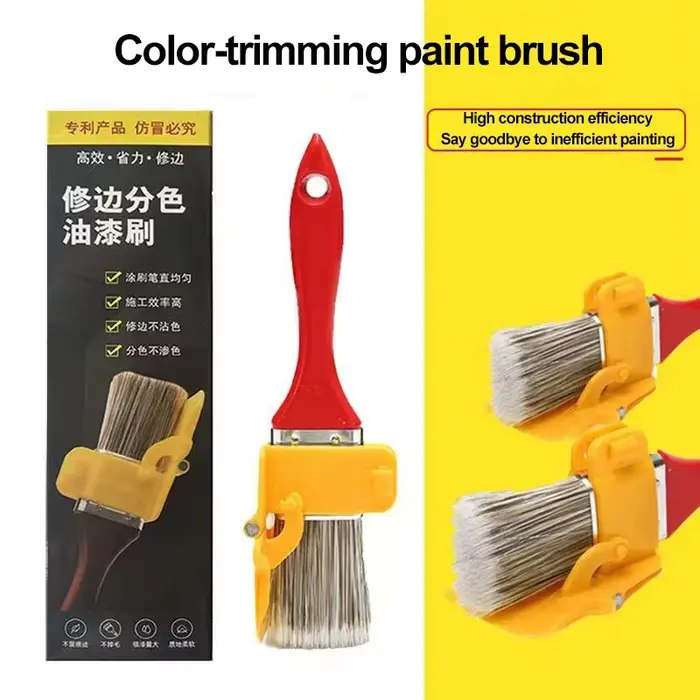 Pinceau professionnel pour les coins des murs et des plafonds - Outil de peinture manuel