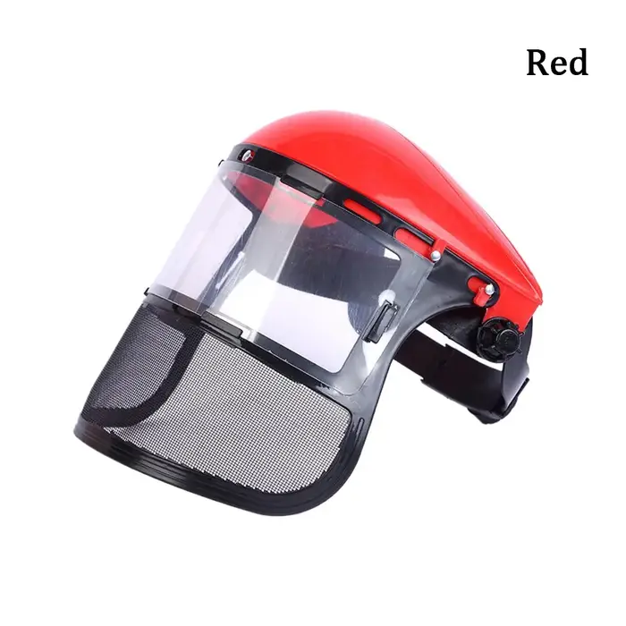 Masque de Protection en PVC monté sur la tête de sécurité