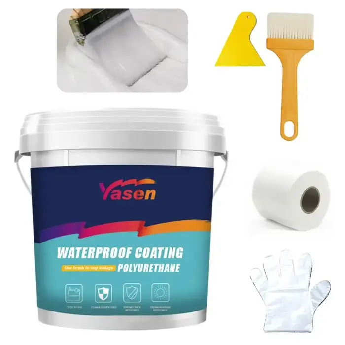 Revêtement imperméable en polyuréthane à base d'eau