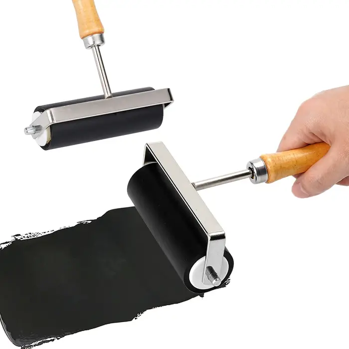 Rouleaux de peinture professionnels faits à la main