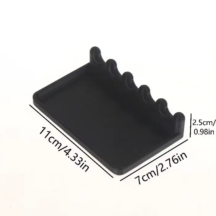 Support de pinceaux portable avec plateau anti-goutte, 4 emplacements, pour peinture à l'aquarelle, 