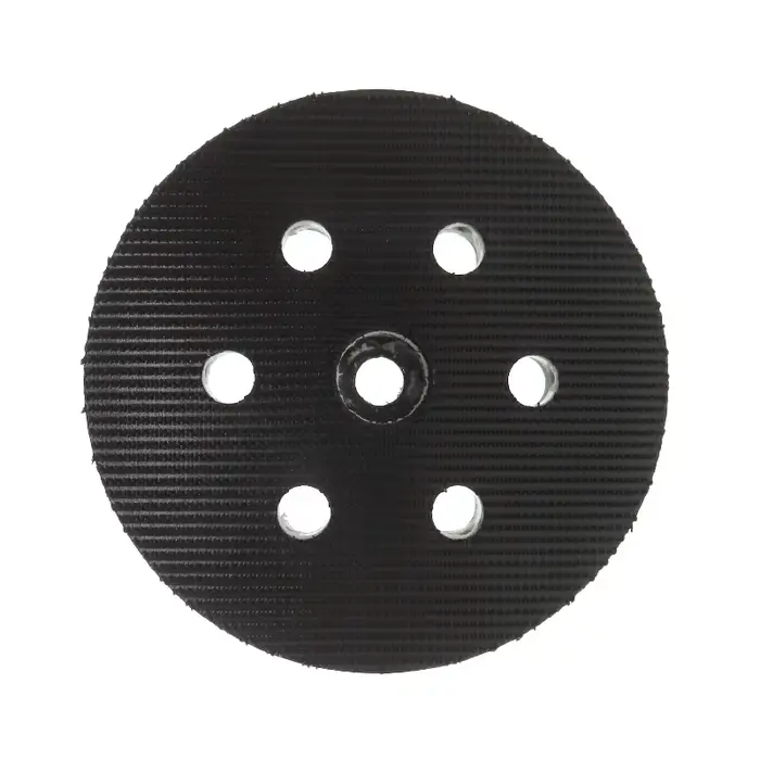 Plaque de support de ponceuse à crochet et boucle pour bois, auto, meubles, métal, mur, ponçage et polissage, 3 ", 6 trous, 75mm