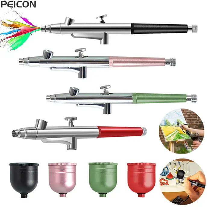 Mini pistolet de pulvérisation aérographe pour peinture modèle