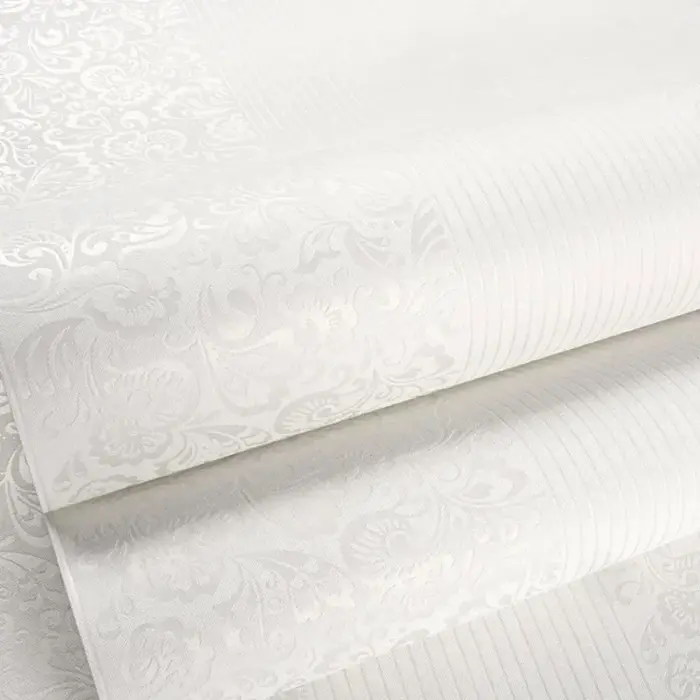 Rouleaux de papier peint non tissés auto-adhésifs avec motifs sculptés