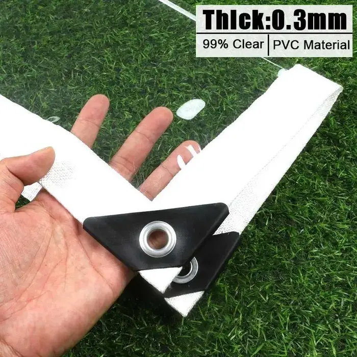 Bâche PVC transparente imperméable 0