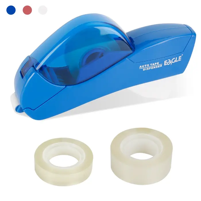 Distributeur automatique de ruban adhésif avec rouleau de remorquage