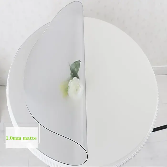 Tapis de Table rond en PVC