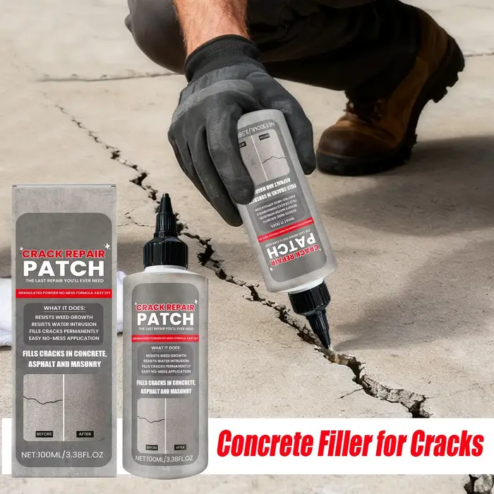 Mastic de réparation pour fissures de béton 100 ml