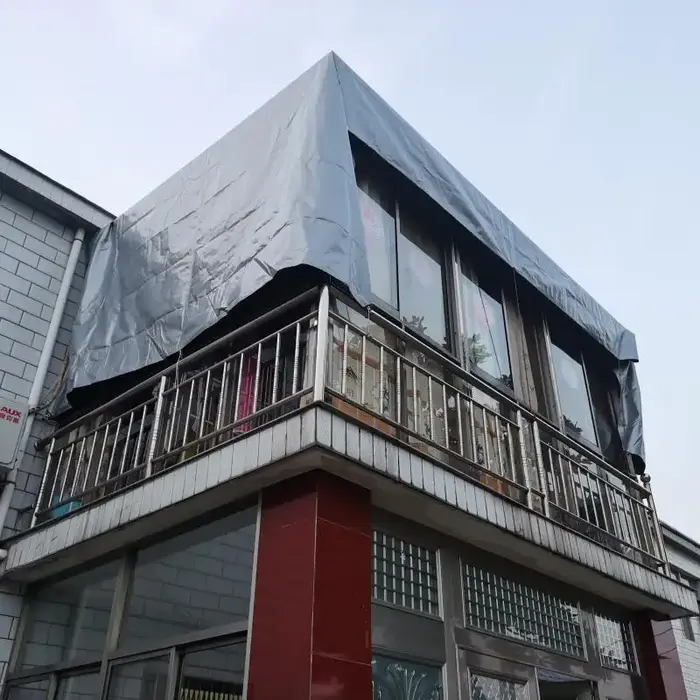 Bâche PE 9 couleurs, auvent imperméable