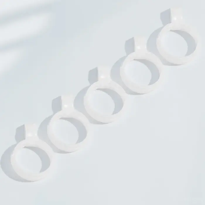 Lot de 5 pinces à rouleaux croisés