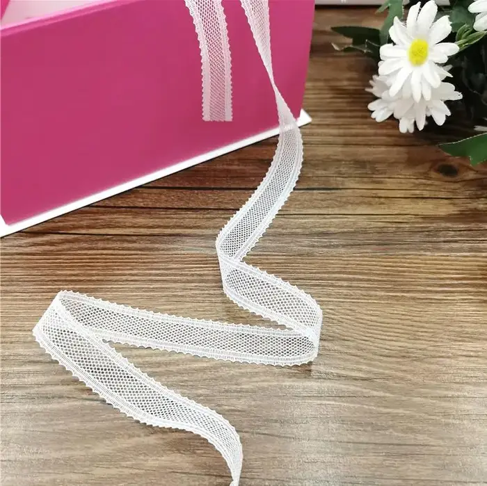 Rubans en dentelle de Polyester de 10 à 16mm de largeur