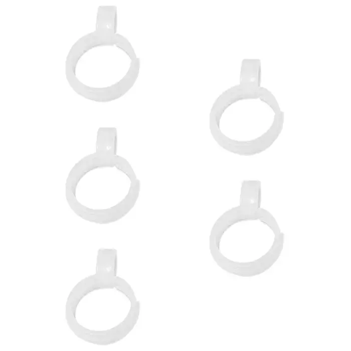 Lot de 5 pinces à rouleaux croisés