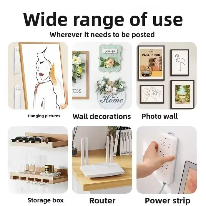 Bandes de bande pour cadre sans poinçon