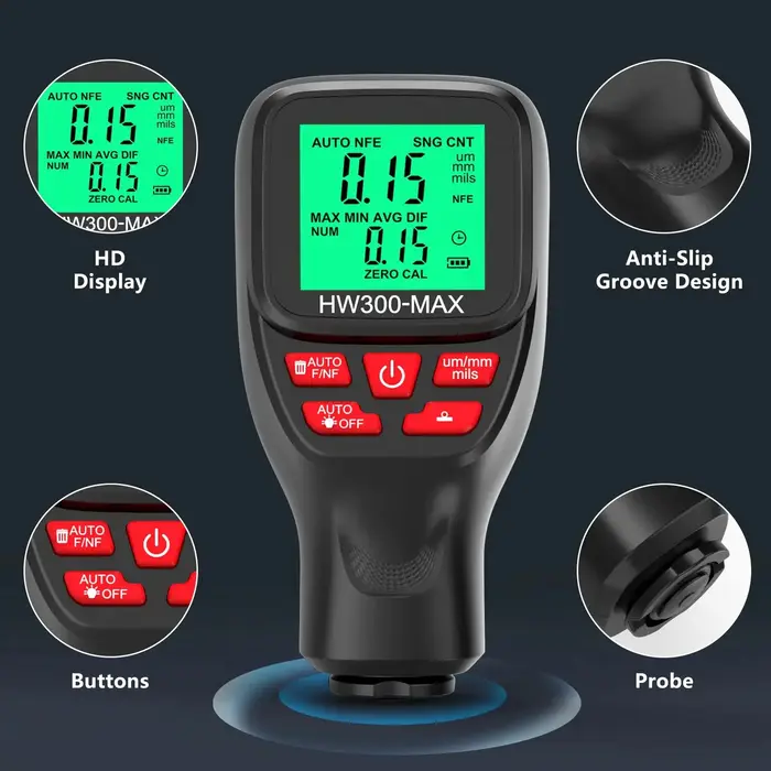 Jauge d'épaisseur de revêtement de haute précision