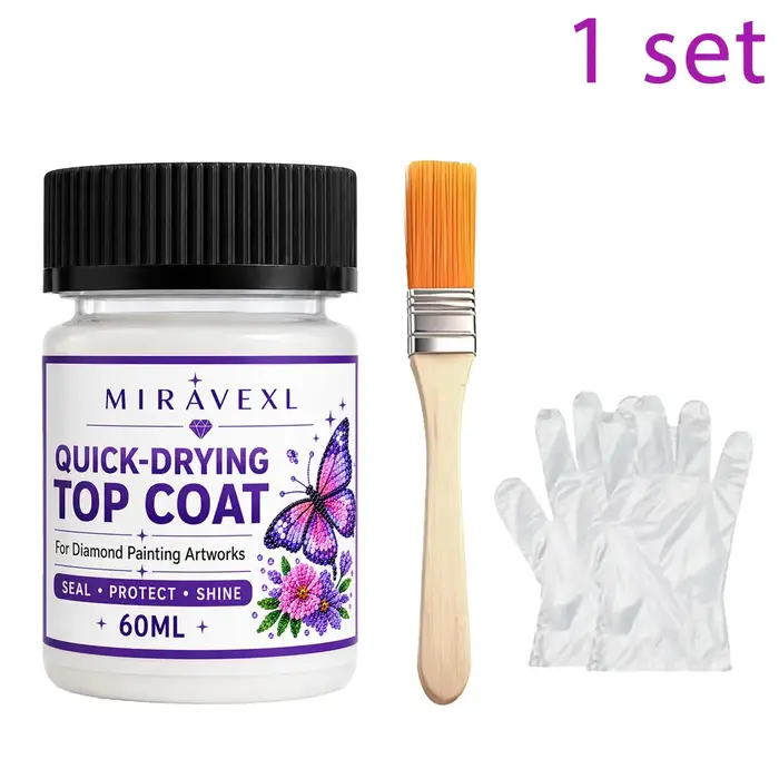 Kit de finition MIRAVEXL pour peinture au diamant