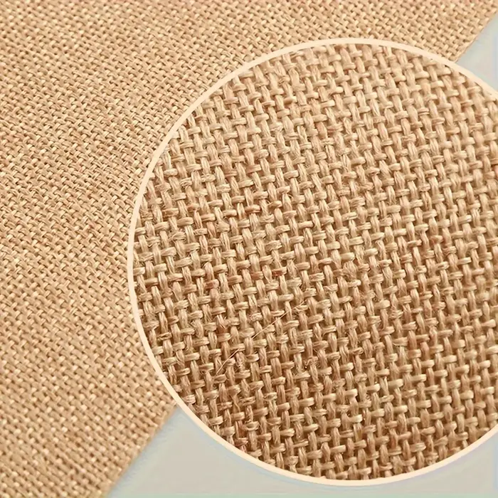 Rouleau de papier de toile de jute auto-adhésif