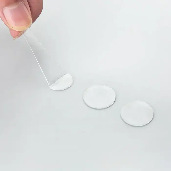 70 pièces/ensemble Silicone Double face Fex Scotch ruban adhésif