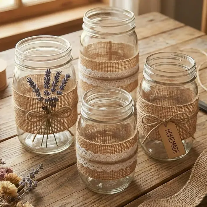 Rouleau de tissu de jute de 3/5/7
