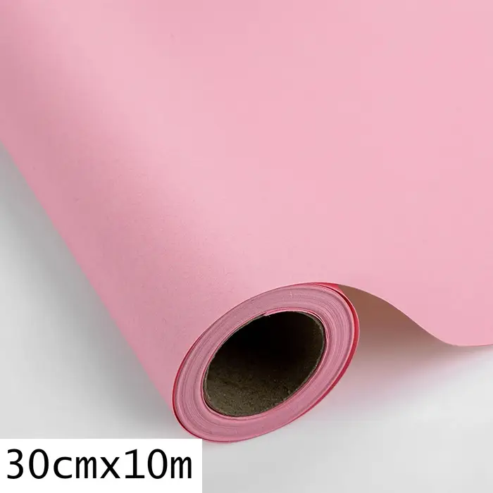 Rouleau kraft rose 30 cm de large papier recyclable naturel
