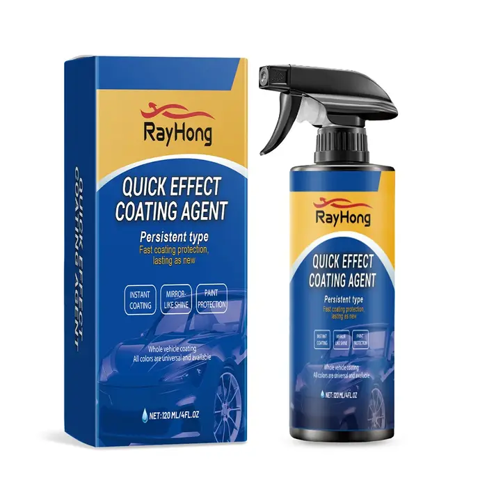 Revêtement de voiture, Protection hydrophobe, séchage rapide, Spray d'entretien, hydrofuge, accessoi