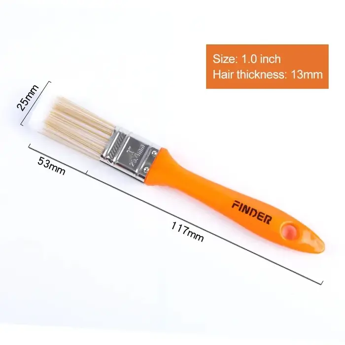 Brosse de peinture murale pour amélioration de l'habitat, poils souples en PET, brosse de nettoyage 