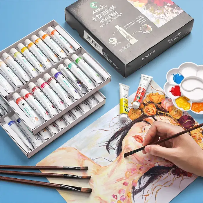 Maries – ensemble de peinture Gouache