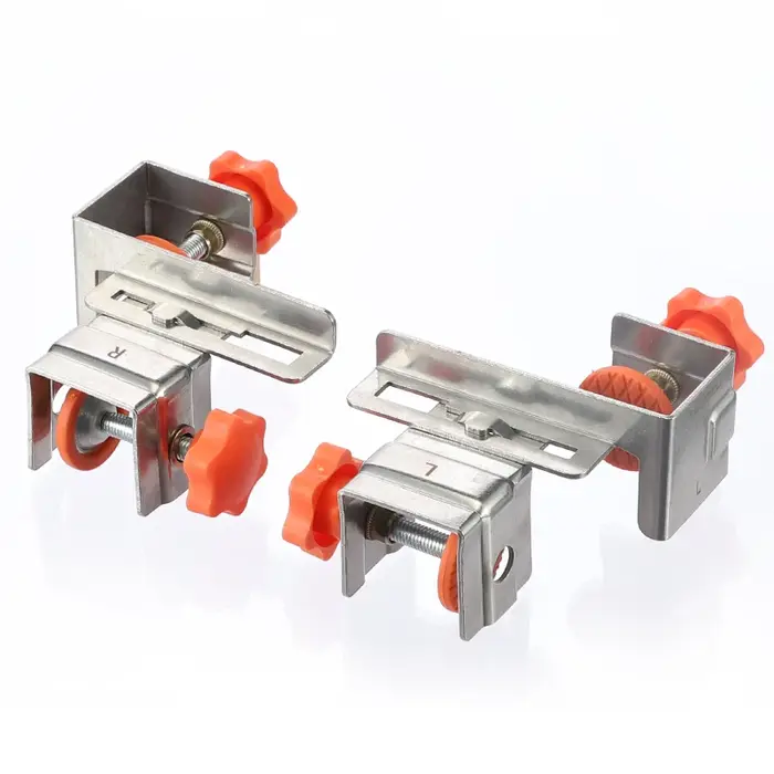 Pinces MELFront réglables pour panneaux optiques pinces MELFiosphClips en acier inoxydable pour mont