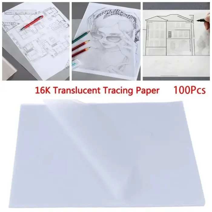 Papier calque A4, 100 feuilles