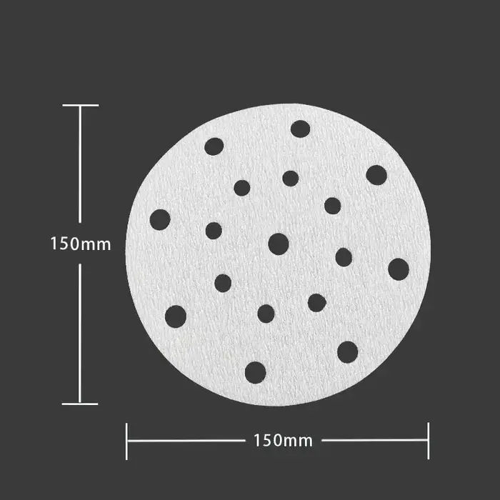 Disque de Ponçage à Sec de 6 Pouces