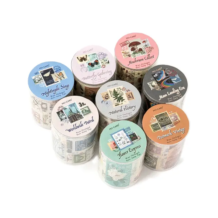 Autocollants Vintage Style bande tampon 55mm x 2m