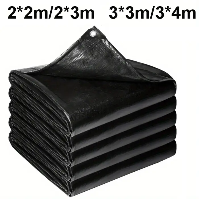 Bâche noire imperméable robuste