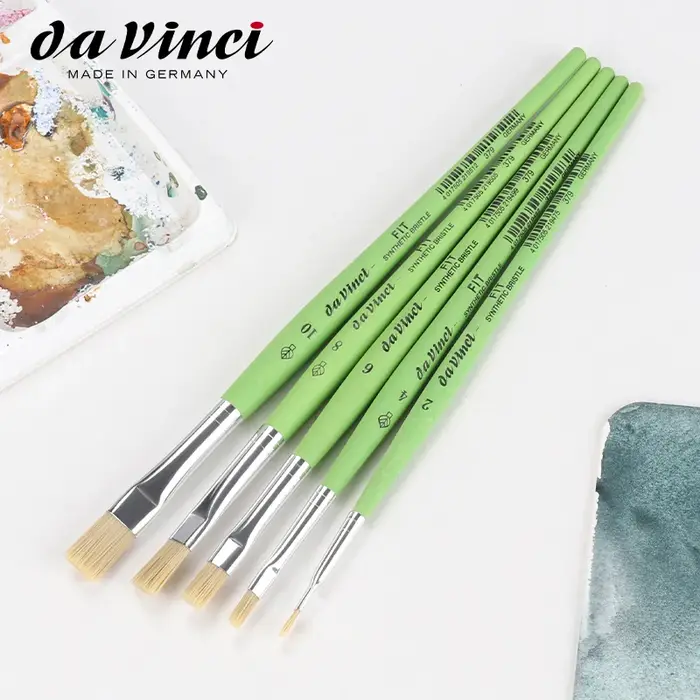 Pinceau de peinture artistique professionnel allemand Da Vinci