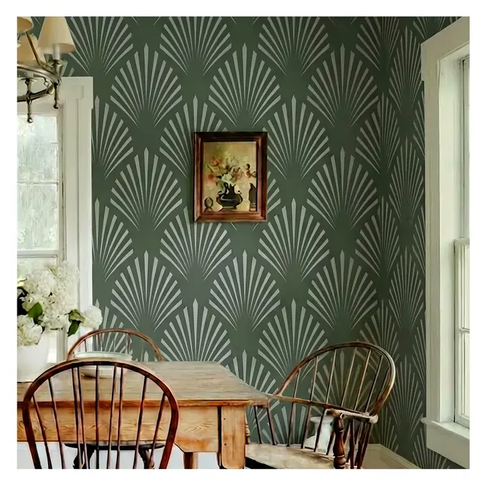 Pochoir mural pour peinture 30cm-70cm, grand modèle réutilisable pour décoration de maison, pochoir 