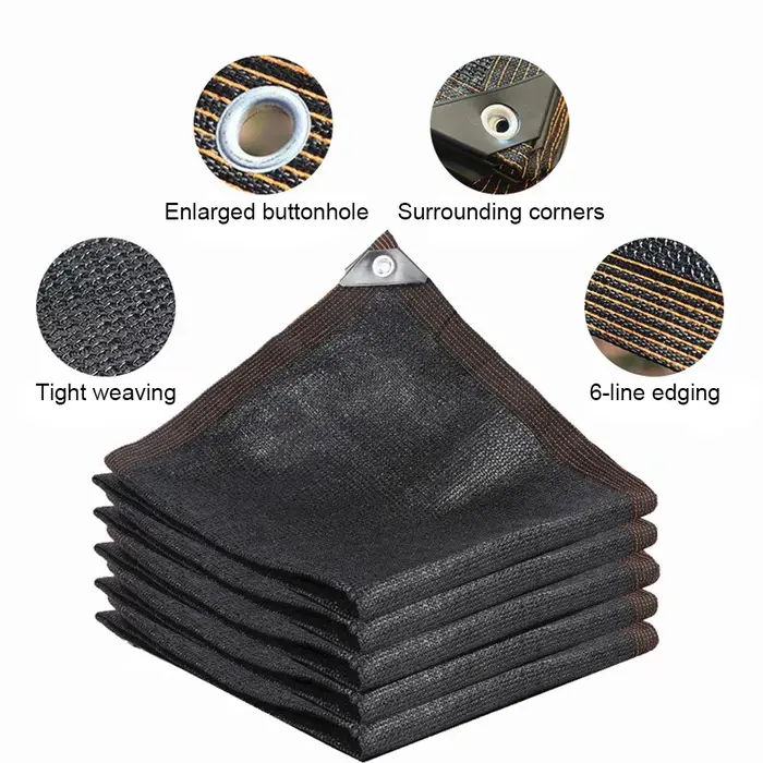 Bâche en maille durable avec œillets