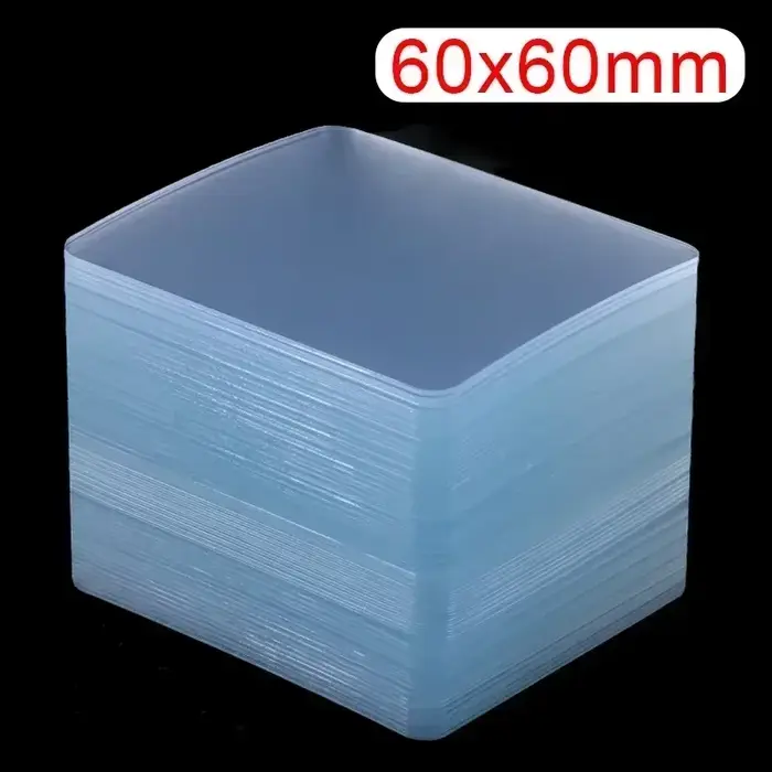 Ruban adhésif Double face à colle Ultra forte, autocollants muraux carrés transparents, Patch pour s