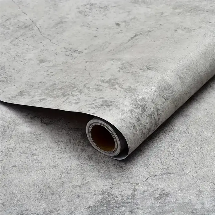 Grand rouleau d'autocollants de sol imperméables en PVC de 55CM, papier peint auto-adhésif de Style 