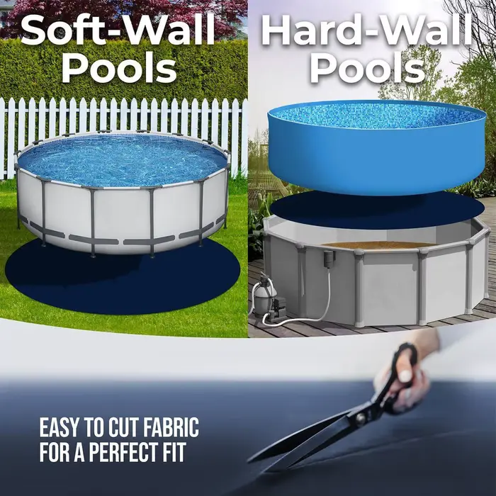 Revêtement de piscine, Protection du sol
