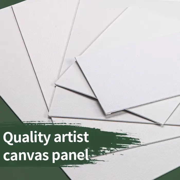 Paquet de 20 planches de toile de 5 × 7 pouces pour la peinture