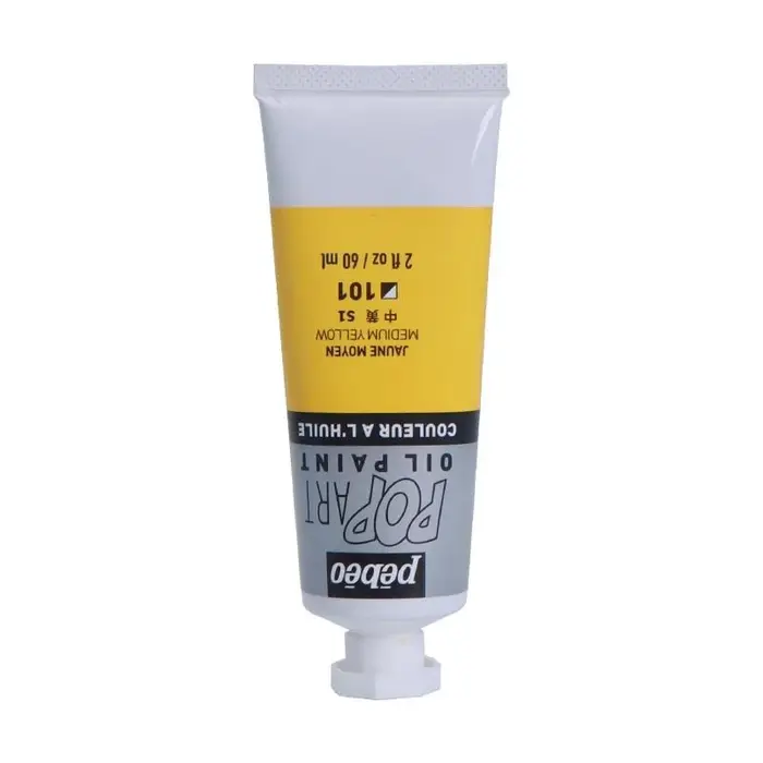 PEBEO POP ART peinture à l'huile 60ml 2fl oz tubulaire 45 couleurs résistant à la lumière étudiant artiste