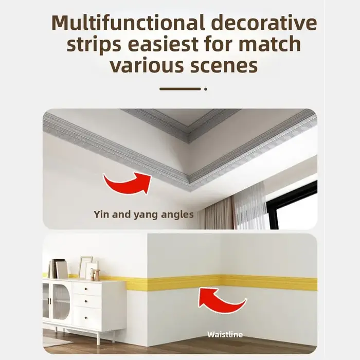 Autocollant de décoration murale de 2.3m de long
