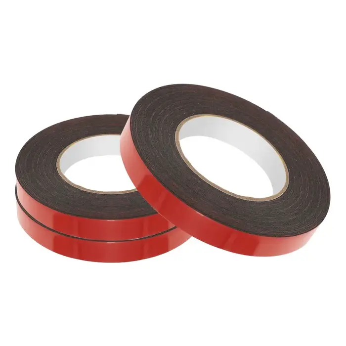 Ruban éponge en mousse double face, Ruban mousse adhésif double face pour montage, Ruban adhésif double face, Longueur 10m