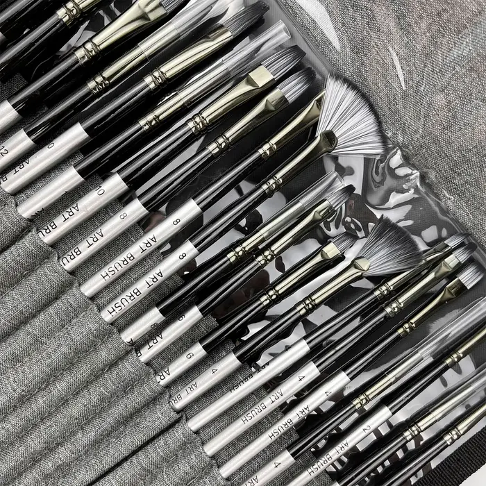 Ensemble de pinceaux professionnels pour artistes