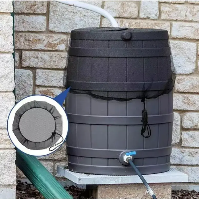 Housses de protection pour barils de pluie
