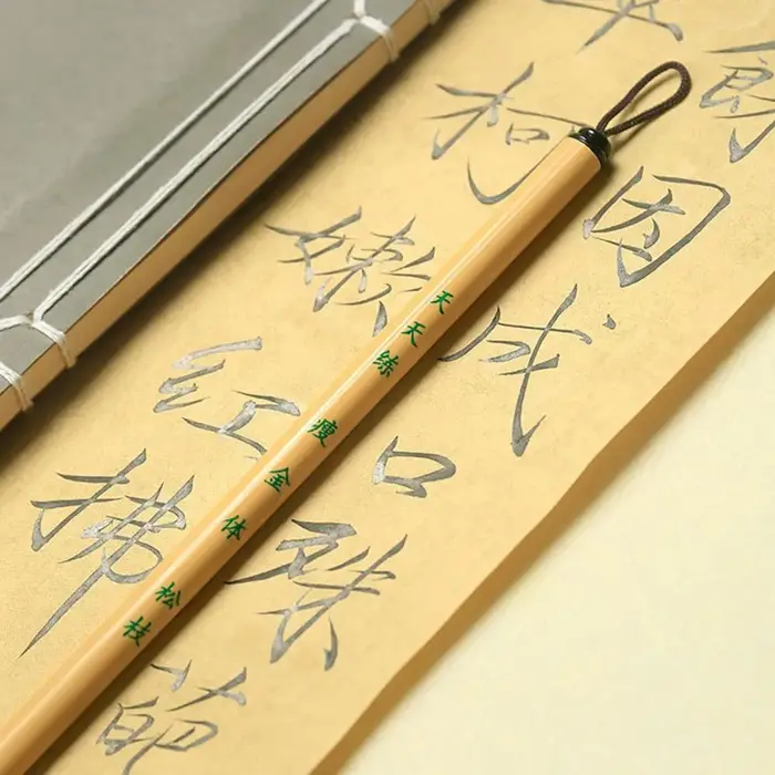 Peinture pratique dessin étudiant cruciforme crochet ligne Fine pinceau calligraphie brosse chinois pinceaux Script
